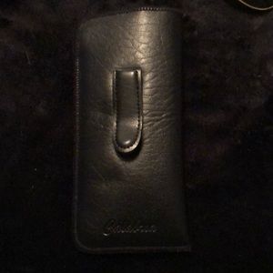 Ray ban shades with a Calabria soft slip in case